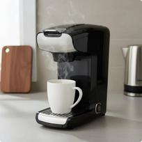 Capsule Coffee Brewer 2in1 Maker Easy to Clean for Home, Office, Dorm Room
