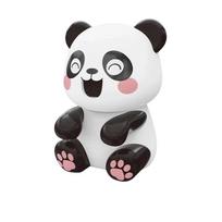 Brown Bear Panda Fans Coffee Chiller USB Rechargeable Handheld Fan  for Hot Drinks