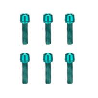 6PCS M5*18mm Bike Stem Bolts Bicycle Riser Screws  for Road Bike/Bike Handlebar/Riding