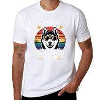 Best Dog Dad Ever Siberian Husky Fathers Day TShirt summer 2025 Anime tshirt graphics Unisex t shirts S