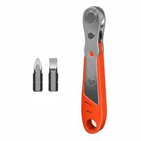 Right Angle 1/4  Ratchet Screwdriver 6.35mm Turning Wrench Portable Right Angle Screwdriver  Tool As shown