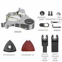 Metal Angle Grinder Changed to Multi-tool Angle Grinder Adapter  Woodworking Tool Accessories As shown