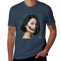 Skeleton Teeth Tshirt Sport Basic Moisture Wicking Tee S