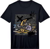 Graffiti Talking Banana Funny Gift Performance  Unisex T-Shirt XXXXL