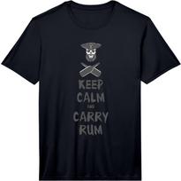 Mens Keep Calm and Wear Rum. Funny Gift Fun Performance  Unisex T-Shirt XL