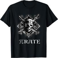 PI Rate/Pirate Funny Cool Math Geek Nerd Gift T-Shirt Small Unisex T-Shirt S