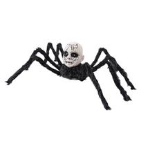 Sound Activated Yard Spider Decorations Plush Leg Halloween Spider Ornament  Bar
