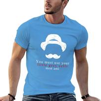 Agatha Christie Hercule Poirot Little Grey Cells Tshirt tops Blouse t shirts Unisex S
