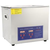 Stainless Steel Ultrasonic Cleaner with Timer Heater 10L Industrial Equipment PS‑40A stainless steel