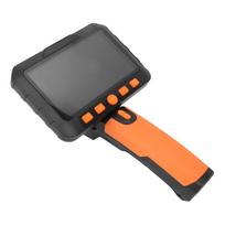Endoscope Camera Dual Lens 5in IPS LCD Display 1080P Handheld Bending Borescope for Maintenance 5m / 16.4ft abs