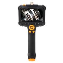 4.3in Endoscope Camera LCD Display Water Resistant 1080P HD Inspection Camera with 8 LED Lights for Tube Car Repair abs