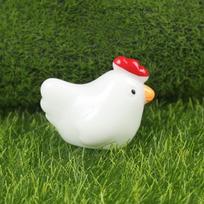 Lovely Resin Micro Landscape Tiny Hen Chick Egg Henroost Miniature Ornament Decoration Figurine Hen