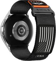 22mm Hook Loop Nylon Band for Garmin 265/255/Venu 2/3/4 45mm, for Samsung GW3/Gear S3, Lightweight Sport Replacement Strap 22mm