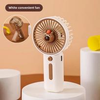 Capibala USB Charging Fan, Three Speed Lithium-ion Handheld Portable Electric Mini Fan balta