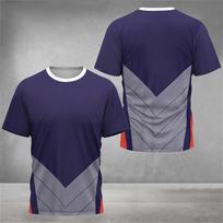 Gym Tennis Sports Men's T Shirt Casual O-Neck Loose Short Sleeve Fashion Badminton 3D Print T-Shirt Man Outdoor Sportswear Tops S