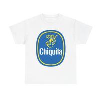 Chiquita Banano Grafinis Marškinėlis NAUJAS Medvilninis Marškinėlis L white