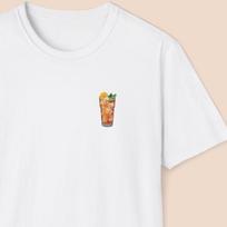 Long Island Iced Tea Shirt, Gift for Iced Tea Lover, Long Island Art Print, Cocktail Gift Shirt, Funny Alcohol Shirt, Summer Cocktail Party M