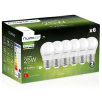 6X Żarówka Led E27 Kulka P45 2,5W = 25W 249Lm 4000K Neutralna 180° Lumiled