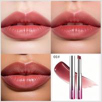 Moisturizing Lipstick Lip Gloss 6 Colors Nourishing Natural Shine Lip Makeup, Daily Party And Wedding 01