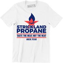 Strickland Propane Shirt Cool Parody T-shirt Arlen Texas Tee Taste The Meat Tee M