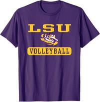 LSU Tigers Volleyball Officially Licensed T-Shirt XXXXL