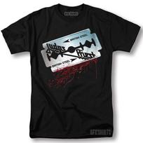 Judas Priest Shirt British Steel Rock Concert Tour Vntg Design T-Shirt M