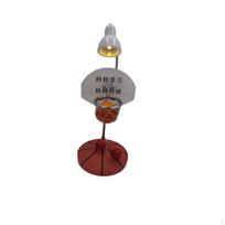 Basketball Hoop Ornament Decorative Mini with Light Small Toy for Teens, Bedroom,