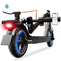 TODIMART T3 Itin lengvas elektrinis paspirtukas suaugusiems, 350W/25KM/H variklis, 35KM nuotolis, 36V 7.8Ah baterija, sulankstomos, nepraduriamomis korio struktūros padangomis T3-350W