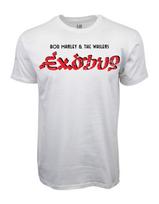 70s EXODUS BOB MARLEY THE WAILERS GRAPHIC WHITE T SHIRT S