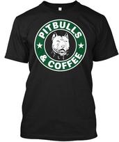 Pitbull And Coffee T-Shirt M