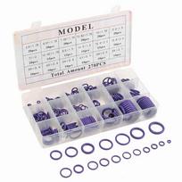 270pcs Nitrile Rubber Rubber O-Ring 18 Sizes O-Ring Assortment Kit  Vehicle Maintenance