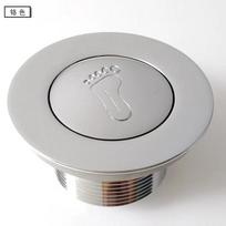 Bathtub Universal Spring Water Dispenser Copper Core Floor Drain Shower Drain Water Stopper Sink Plug Sink Drain Bathroom Drain (silver,70mm) sidabras