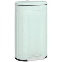 30L Metal Kitchen Bin, with Soft-Close Lid - Light Green 36.5 x 31.2 x 60.8 cm žalia