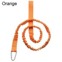 Holder Water Sports Safety Paddle Board Rope Paddle Leash Kayak Rod Lanyard Surfboard Ankle Leash oranžinė