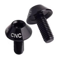 Bottle Cage Screws M5x12 Aluminum Alloy Water Bottle Cage Holder Screws for Road Mountain Bikes