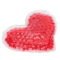 Heart Shaped Hot Cold Compress Ice Pack Pain Relief Home Beauty Salon Gel Bead Pack(L ) L