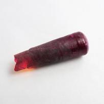 CERTIFIED Natural Ruby 172.00 Ct Red Rough Uncut Raw Rough Rare Loose Gemstone 54.7 mm approx raudona