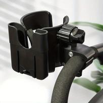 2-in-1 Universal Stroller Water Cup Holder With Phone Holder Universal Bottle Holder For Wheelchair stroller Accessories