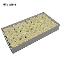 50pcs Handmade Soap Roses, 4 Layer Roses, DIY Flower Head, Wedding Rose Flowers Decor, Valentine's Day Romantic Bouquet