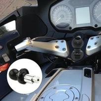 Rutulinės galvutės adapterio tvirtinimo šakės kotas pagrindo rinkinys su rutuline galvute RAM tvirtinimo rinkiniui, motociklo GPS, telefono, automobilio laikiklis, fotoaparato priedai CHINA