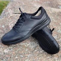 ECCO Owen Series Men's Leather Casual Shoes EU 41 ruda