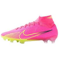 Nike Mercurial Superfly 9 FG Firm Ground Support Impact Resistant Soccer Shoes Men's Pink FD0241-605 45