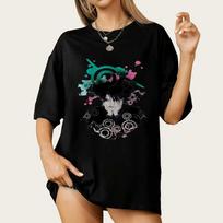 The Cure Band Tshirt 90s Band Pattern Tshirt Summer New Unisex Casual Fashion Tshirt S