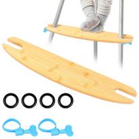 Baby High Chair Footrest Wooden Infant Seat Foot Rest Non-slip Stable for Dining Baby Adjustable Highchair Kids Furniture