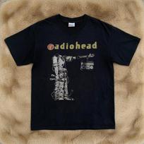 Radiohead Black Graphic Tee Vintage Indie Rock Band T-Shirt S-5XL L