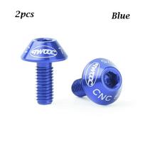 2pcs Colorful Bike Accessory Bicycle Bolts Stainless Steel Screw Water Bottle Cage Holder Screw