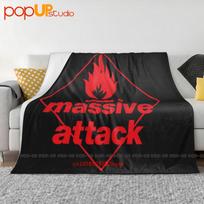 Massive Attack Blue Lines Rock N Roll Band Ultra-Soft Blanket Quilt Winter Sofa Cover Bed Covers Size: 75*100cm, Weight: 230 GSM