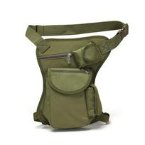 Adjustable Outdoor Drop Leg Bag Large Capacity Outdoor Leg Bag Hiking Waist Pack  Travel žalia