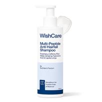 WishCare Daug peptido nuo plaukų slinkimo šampūnas sausiems ir besipučiamiems plaukams | Kontroliuoja plaukų slinkimą ir skatina plaukų augimą | Peptidai, ryžių vanduo, rozmarinas & white