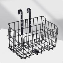 Bike Basket SpaceSaving Foldable Rear MultiUse Mount for Shopping, Commuting, Biking